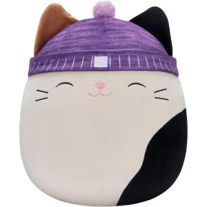 imageSquishmallows Original 14Inch Maria Del Mar Purple Jackalope  Official Jazwares Plush LargeCat With Purple Hat