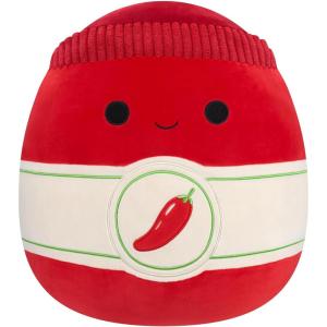 imageSquishmallows Original 16Inch Sanda Margherita Pizza  Official Jazwares Plush LargeRed Sriracha