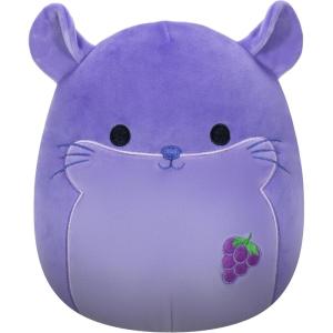 imageSquishmallows Original 8Inch Oola Watermelon Scented Cow  Official Jazwares PlushGrape Scented Chinchilla