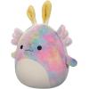 imageSquishmallows Original 12in Caine The Orange Leatherback Turtle with Glasses  Official Jazwares Plush MediumSizedRainbow Axolot