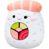 imageSquishmallows Original 12in Caine The Orange Leatherback Turtle with Glasses  Official Jazwares Plush MediumSizedSalmon Sushi