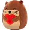imageSquishmallows Original 5in Chambless The Pink Opossum with Heart Glasses  Official Jazwares Plush LittleBrown Otter