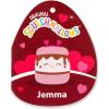 imageSquishmallows Original 5in Chambless The Pink Opossum with Heart Glasses  Official Jazwares Plush LittlePink Smores