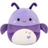 imageSquishmallows Original 8in Hartman The Purple Monkey  8in Junie The Banana  Official Jazwares Valentines Plush 2Pack LittleBeetle and Bookworm