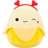 imageSquishmallows Original 8in Hartman The Purple Monkey  8in Junie The Banana  Official Jazwares Valentines Plush 2Pack LittleMonkey and Banana