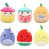 imageSquishmallows Original Scented Sealife Mystery Bag 5Inch  Official Jazwares Plush LittleFruit Mystery Squad