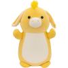 imageSquishmallows HugMees Original 14Inch Leon Teal Monster with Purple Heart Eye Patch  Ultrasoft Official Jazwares Large PlushYellow Donkey