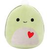 imageSquishmallows Original 5in Herb The Green Sea Turtle with Heart  Official Jazwares Plush Little
