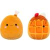 imageSquishmallows Original FlipAMallows 8in Chicken and Waffles Flippable Plush  Official Jazwares Product LittleChicken  Waffles