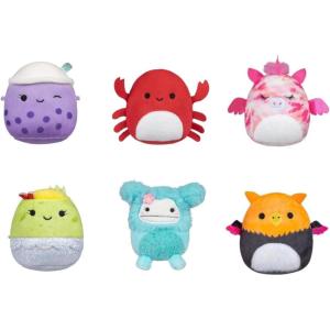 imageSquishmallows Original Micromallows Plush 6Pack Greer Emerald Sloan Oz Scarlet AldousSquad 1