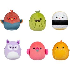 imageSquishmallows Original Micromallows Plush 6Pack Greer Emerald Sloan Oz Scarlet AldousSquad 2