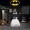imageFranco Collectibles Squishmallows Bedding Super Soft Microfiber Sheet Set Twin XL College Dorm Essentials Officially Licensed ProductBatman