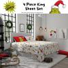 imageFranco Collectibles Squishmallows Bedding Super Soft Microfiber Sheet Set Twin XL College Dorm Essentials Officially Licensed ProductGrinch