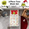 imageFranco Collectibles Squishmallows Bedding Super Soft Microfiber Sheet Set Twin XL College Dorm Essentials Officially Licensed ProductGrinch