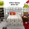 imageFranco Collectibles Squishmallows Bedding Super Soft Microfiber Sheet Set Twin XL College Dorm Essentials Officially Licensed ProductGrinch