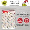 imageFranco Collectibles Squishmallows Bedding Super Soft Microfiber Sheet Set Twin XL College Dorm Essentials Officially Licensed ProductGrinch
