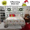 imageFranco Collectibles Squishmallows Bedding Super Soft Microfiber Sheet Set Twin XL College Dorm Essentials Officially Licensed ProductGrinch