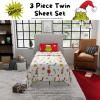 imageFranco Collectibles Squishmallows Bedding Super Soft Microfiber Sheet Set Twin XL College Dorm Essentials Officially Licensed ProductGrinch