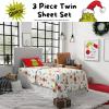imageFranco Collectibles Squishmallows Bedding Super Soft Microfiber Sheet Set Twin XL College Dorm Essentials Officially Licensed ProductGrinch