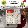 imageFranco Collectibles Squishmallows Bedding Super Soft Microfiber Sheet Set Twin XL College Dorm Essentials Officially Licensed ProductGrinch