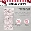 imageFranco Collectibles Squishmallows Bedding Super Soft Microfiber Sheet Set Twin XL College Dorm Essentials Officially Licensed ProductHello Kitty