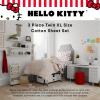 imageFranco Collectibles Squishmallows Bedding Super Soft Microfiber Sheet Set Twin XL College Dorm Essentials Officially Licensed ProductHello Kitty