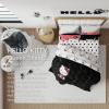 imageFranco Collectibles Squishmallows Bedding Super Soft Microfiber Sheet Set Twin XL College Dorm Essentials Officially Licensed ProductHello Kitty Polka Dots