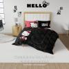 imageFranco Collectibles Squishmallows Bedding Super Soft Microfiber Sheet Set Twin XL College Dorm Essentials Officially Licensed ProductHello Kitty Polka Dots