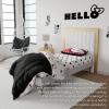 imageFranco Collectibles Squishmallows Bedding Super Soft Microfiber Sheet Set Twin XL College Dorm Essentials Officially Licensed ProductHello Kitty Polka Dots