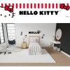 imageFranco Collectibles Squishmallows Bedding Super Soft Microfiber Sheet Set Twin XL College Dorm Essentials Officially Licensed ProductHello Kitty Polka  Bow of the Day