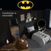 imageFranco Squishmallows Bedding Super Soft Microfiber Reversible Comforter Twin Official Licensed ProductBatman