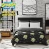 imageFranco Squishmallows Bedding Super Soft Microfiber Reversible Comforter Twin Official Licensed ProductBlack  Spongebob Squarepants