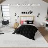 imageFranco Squishmallows Bedding Super Soft Microfiber Reversible Comforter Twin Official Licensed ProductHello Kitty
