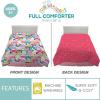imageFranco Squishmallows Bedding Super Soft Microfiber Reversible Comforter Twin Official Licensed ProductSquishmallows