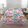 imageFranco Squishmallows Bedding Super Soft Microfiber Reversible Comforter Twin Official Licensed ProductSquishmallows