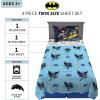 imageFranco Squishmallows Bedding Super Soft Microfiber Sheet Set4 pcs FullBatman