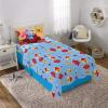 imageFranco Squishmallows Bedding Super Soft Microfiber Sheet Set4 pcs FullBlues Clues