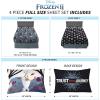 imageFranco Squishmallows Bedding Super Soft Microfiber Sheet Set4 pcs FullDisney Frozen 2 Olaf