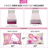 imageFranco Squishmallows Bedding Super Soft Microfiber Sheet Set4 pcs FullHello Kitty