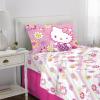 imageFranco Squishmallows Bedding Super Soft Microfiber Sheet Set4 pcs FullHello Kitty