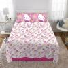 imageFranco Squishmallows Bedding Super Soft Microfiber Sheet Set4 pcs FullHello Kitty
