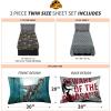 imageFranco Squishmallows Bedding Super Soft Microfiber Sheet Set4 pcs FullJurassic World Dominion