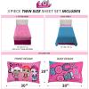 imageFranco Squishmallows Bedding Super Soft Microfiber Sheet Set4 pcs FullLol Surprise