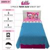 imageFranco Squishmallows Bedding Super Soft Microfiber Sheet Set4 pcs FullLol Surprise