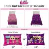 imageFranco Squishmallows Bedding Super Soft Microfiber Sheet Set4 pcs FullLol Surprise