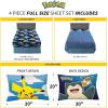 imageFranco Squishmallows Bedding Super Soft Microfiber Sheet Set4 pcs FullMulticolour