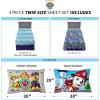 imageFranco Squishmallows Bedding Super Soft Microfiber Sheet Set4 pcs FullPaw Patrol