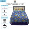 imageFranco Squishmallows Bedding Super Soft Microfiber Sheet Set4 pcs FullPaw Patrol