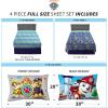 imageFranco Squishmallows Bedding Super Soft Microfiber Sheet Set4 pcs FullPaw Patrol