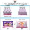 imageFranco Squishmallows Bedding Super Soft Microfiber Sheet Set4 pcs FullPaw Patrol Girls